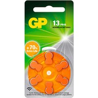 6 GP Knopfzellen ZA13 1,45 V von GP