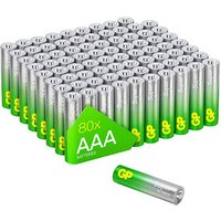 80 GP Batterien SUPER Micro AAA 1,5 V von GP
