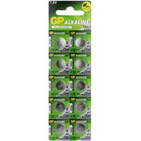 10 GP Knopfzellen V 13 GA/LR44 1,5 V 10 GP Knopfzellen V 13 GA/LR44 1,5 V von GP