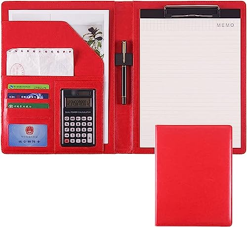 GPDKMNJR, A4 Größe Zwischenablage for Business Schule Büro Konferenz Notizblock Clip Boards(Rood) von GPDKMNJR