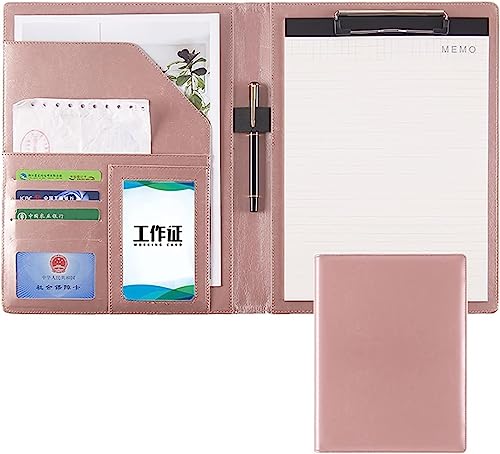GPDKMNJR, A4 Größe Zwischenablage for Business Schule Büro Konferenz Notizblock Clip Boards(Roze) von GPDKMNJR
