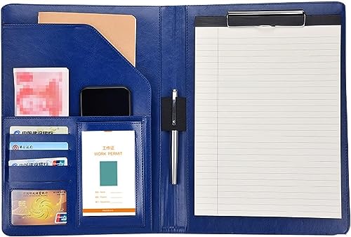 GPDKMNJR, A4-Ordner Konferenz for Legal Pad for Business School Büro Konferenz(Blue) von GPDKMNJR
