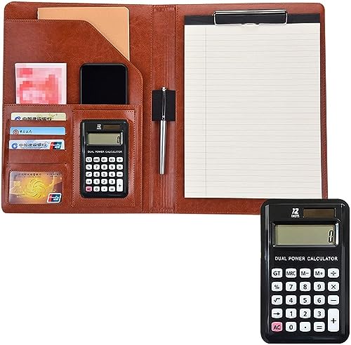 GPDKMNJR, A4-Ordner Konferenz for Legal Pad for Business School Büro Konferenz(Bruin) von GPDKMNJR