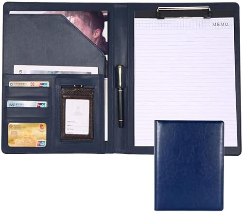 GPDKMNJR, Halter Lebenslauf Interview Dokument Organizer Konferenz Notizblock Clip Boards(Blue) von GPDKMNJR