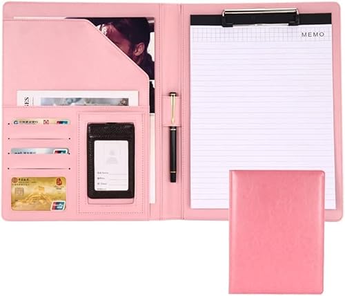 GPDKMNJR, Halter Lebenslauf Interview Dokument Organizer Konferenz Notizblock Clip Boards(Roze) von GPDKMNJR