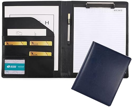 GPDKMNJR, Klemmbrett mit Abdeckung for Rechtsblockhalter, Briefgröße A4, for Geschäftskonferenzen, Notizblöcke, Klemmbretter(Blue) von GPDKMNJR