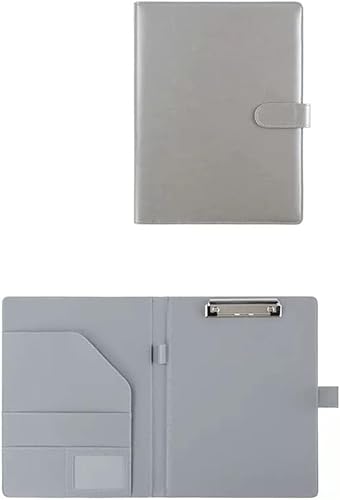 GPDKMNJR, Zwischenablage Ordner Legal Pad Halter Brief Größe A4 Schreibblock for Business Schule Büro Konferenz Clip Boards(Light Gray) von GPDKMNJR