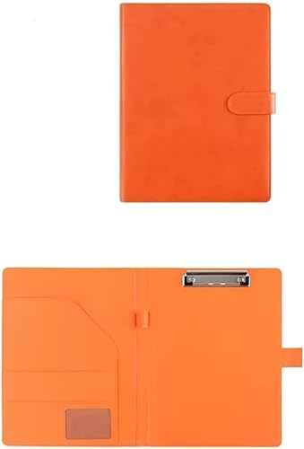 GPDKMNJR, Zwischenablage Ordner Legal Pad Halter Brief Größe A4 Schreibblock for Business Schule Büro Konferenz Clip Boards(Oranje) von GPDKMNJR
