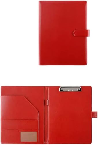 GPDKMNJR, Zwischenablage Ordner Legal Pad Halter Brief Größe A4 Schreibblock for Business Schule Büro Konferenz Clip Boards(Rood) von GPDKMNJR