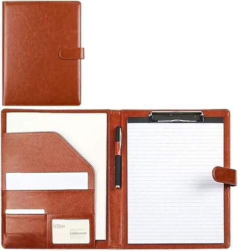 GPDKMNJR, Zwischenablage-Ordner for Rechtsblockhalter, A4-Schreibblock for Business School, Büro, Konferenz-Zwischenablage(Bruin) von GPDKMNJR