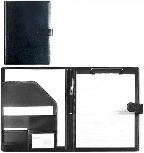 GPDKMNJR, Zwischenablage-Ordner for Rechtsblockhalter, A4-Schreibblock for Business School, Büro, Konferenz-Zwischenablage(Svart) von GPDKMNJR
