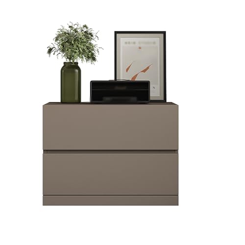 GPDNBIEU, Bücherregal, einzigartiger Nachttisch, moderner, Holz-Beistelltisch, Kommode for Schlafzimmer, Bauernhaus-Möbel, Aufbewahrungsorganisator(Light Brown) von GPDNBIEU