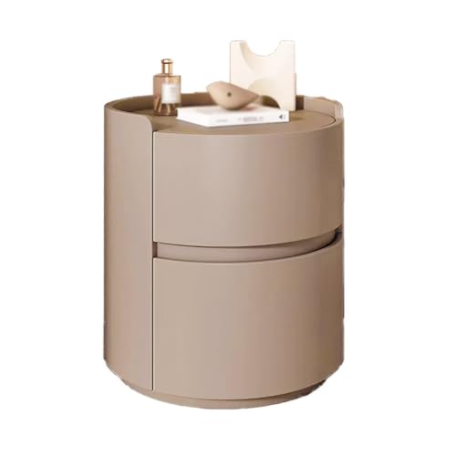 GPDNBIEU, Moderner Bett-Nachttisch, kleiner Tischständer mit Stauraum, Kommode for Schlafzimmer, Nachttische aus Holz, Nachttisch-Beistelltische for und Wohnzimmer(Light Brown,40x40x50cm) von GPDNBIEU