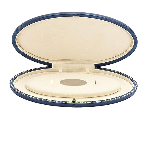 GPDNBIEU, Schmuckschatulle aus PU-Leder, Aufbewahrungsbox for Halsketten, Ohrringe, for Frauen, Ehefrau, Mutter, Freundin, Frauen und Mädchen(A) von GPDNBIEU