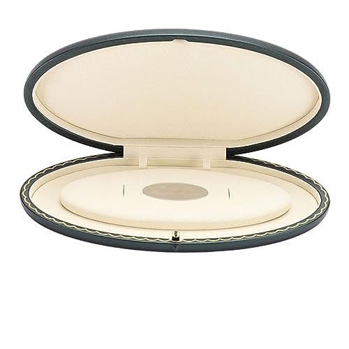 GPDNBIEU, Schmuckschatulle aus PU-Leder, Aufbewahrungsbox for Halsketten, Ohrringe, for Frauen, Ehefrau, Mutter, Freundin, Frauen und Mädchen(B) von GPDNBIEU