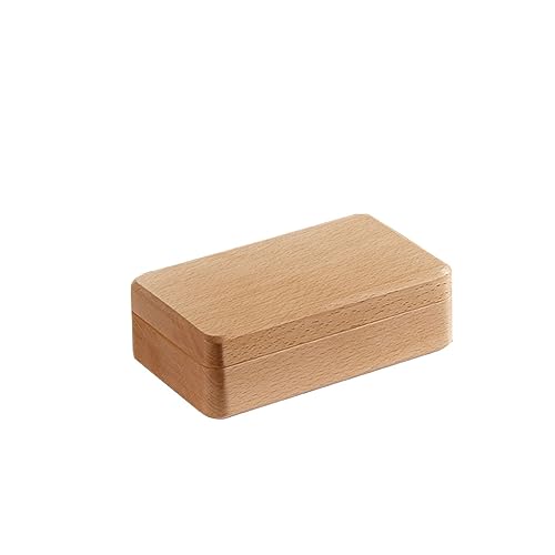 GPDNBIEU, Schmuckschatulle aus massivem Holz im nordischen Stil, Schmuck-Organizer, Magnet-Design, Schmuckaufbewahrung, Schmuckvitrine for Halsketten, Ohrringe, Ringe, Armbänder, Damen und Mädchen(B) GPDNBIEU, Schmuckschatulle aus massivem Holz im nordischen Stil, Schmuck-Organizer, Magnet-Design, Schmuckaufbewahrung, Schmuckvitrine for Halsketten, Ohrringe, Ringe, Armbänder, Damen und Mädchen(B) von GPDNBIEU
