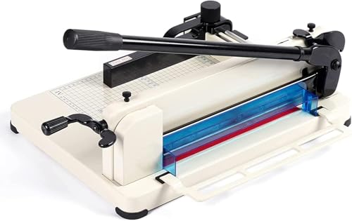 GPECTIFO Hochleistungs-Papierschneider, 400 Blatt Papier, Guillotine-Schneider und Trimmer, Karton, Leder, for Büro, Zuhause, Schule GPECTIFO Hochleistungs-Papierschneider, 400 Blatt Papier, Guillotine-Schneider und Trimmer, Karton, Leder, for Büro, Zuhause, Schule von GPECTIFO