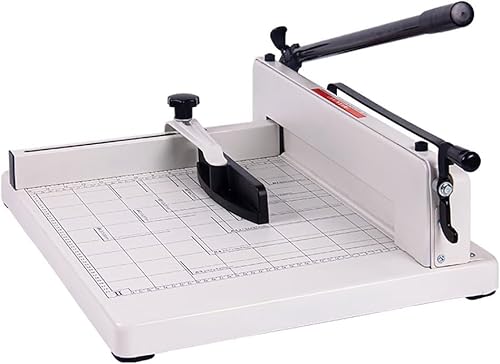 GPECTIFO Industrieller Papierschneider, A4, Hochleistungs-Papierschneider, Schnittstärke 0,5–45 mm, Markierungs-Sicherheitsschutzgriff, geeignet for Bibliotheksdrucker GPECTIFO Industrieller Papierschneider, A4, Hochleistungs-Papierschneider, Schnittstärke 0,5–45 mm, Markierungs-Sicherheitsschutzgriff, geeignet for Bibliotheksdrucker von GPECTIFO