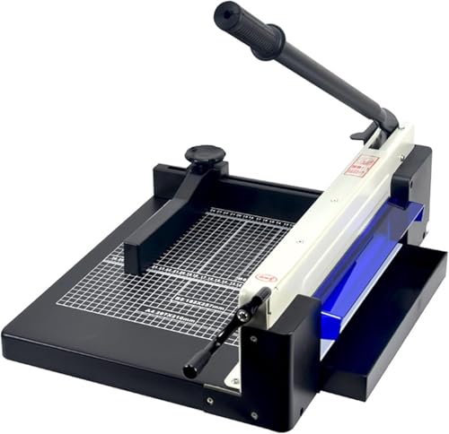 GPECTIFO Papierschneider, A4-Papierschneider, Multifunktions-Guillotine, 400 Blatt Kapazität, tragbarer Stapelpapierschneider, faltbares Design GPECTIFO Papierschneider, A4-Papierschneider, Multifunktions-Guillotine, 400 Blatt Kapazität, tragbarer Stapelpapierschneider, faltbares Design von GPECTIFO