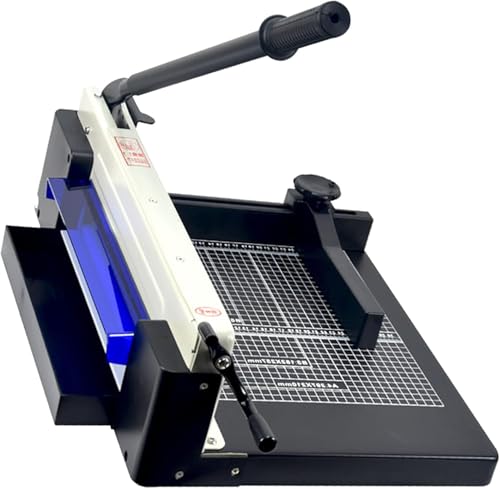 GPECTIFO Papierschneider mit Metallbasis, 400 Blatt Kapazität, A4-Schneide-Guillotine for Scrapbooking, Etiketten, Coupons, Karten, Bastelpapier und Fotos, 52 x 44 x 20 cm GPECTIFO Papierschneider mit Metallbasis, 400 Blatt Kapazität, A4-Schneide-Guillotine for Scrapbooking, Etiketten, Coupons, Karten, Bastelpapier und Fotos, 52 x 44 x 20 cm von GPECTIFO
