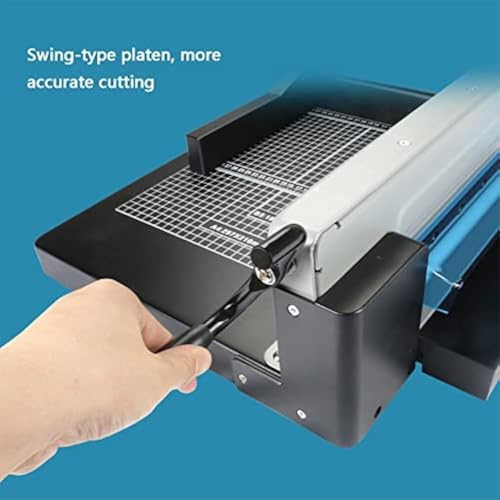 GPECTIFO Stapelschneider Hochleistungsschneider Manueller Cutter Mit Gitterlinien, Papierstärke 40 Mm, Geeignet for Schneiden Von 40-315 Mm Papier GPECTIFO Stapelschneider Hochleistungsschneider Manueller Cutter Mit Gitterlinien, Papierstärke 40 Mm, Geeignet for Schneiden Von 40-315 Mm Papier von GPECTIFO