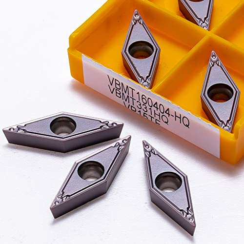 GPRTKULE Drehwerkzeuge 10 stücke VBMT160408 VBMT160404 HQ VP15TF/UE6020/US735 Hartmetall CNC Metall Drehmaschine Drehen Werkzeuge VBMT 160404/160408 schneiden(VBMT160408 US735) von GPRTKULE