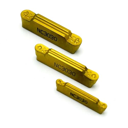 GPRTKULE Drehwerkzeuge 10PCS MRMN300 MRMN200 MRMN400 PC9030 NC3020 Hartmetalleinsätze for die Bearbeitung von Lichtbogennuten, Drehwerkzeugen, Nutwerkzeugen(MRMN200 G NC3020) von GPRTKULE