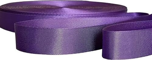 5 Meter 25 mm Gurt Nylon Gurtband Muster Rucksack Umreifung Nähtasche Gürtel Zubehör-Lila 5 Meter 25 mm Gurt Nylon Gurtband Muster Rucksack Umreifung Nähtasche Gürtel Zubehör-Lila von GPRTPL
