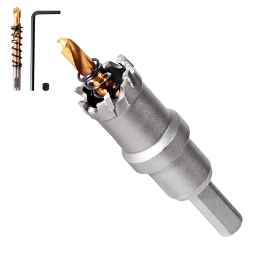GPtzlei HM Lochsäge 21 mm, Sägezahnbohrer für Edelstahl, Metall, Eisen, Holz & Kunststoff GPtzlei HM Lochsäge 21 mm, Sägezahnbohrer für Edelstahl, Metall, Eisen, Holz & Kunststoff von GPtzlei