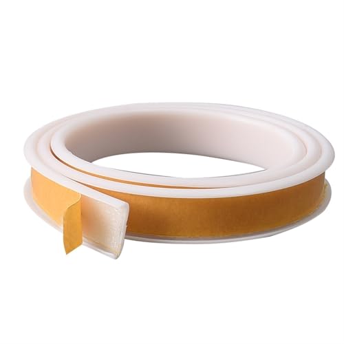 5M Selbstklebend Kantenschuprofil, Kantenschutz - Flexibel Eckschutzprofil, einfache Montage, Edge Guard U-Kanal(White,20mm) von GQQGSHOP