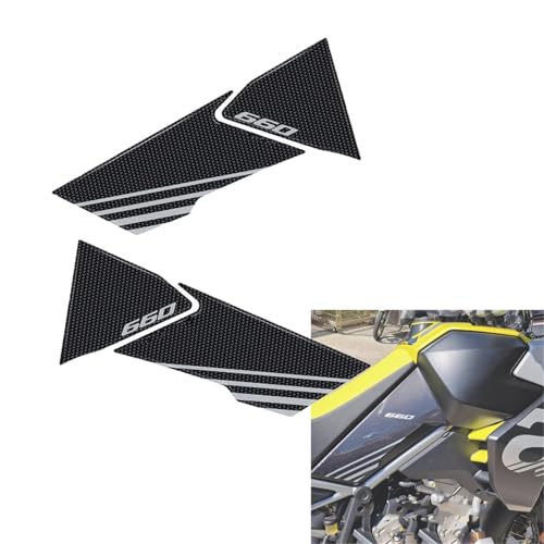 GQUIKGW Motorradaufkleber Motorradaufkleber Motorradzubehör Für Aprilia Für Tuareg 660 2022-2023 3D Epoxidharz Aufkleber Tankpad Schutz von GQUIKGW