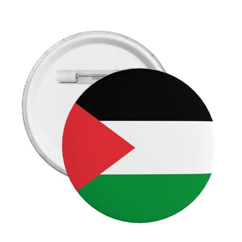 Flagge von Palästina Pin Support Palestine Pin We Stand With Palestine Abzeichen Button Pins Button Badge Button Pin rund 5 Stück groß Flagge von Palästina Pin Support Palestine Pin We Stand With Palestine Abzeichen Button Pins Button Badge Button Pin rund 5 Stück groß von GQWJKSZ