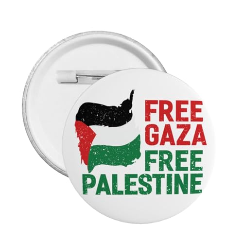 Free Gaza Free Palestine -1 Pin Support Palestine Pin We Stand With Palestine Abzeichen Button Pins Button Badge Button Pin rund 12 Stück klein Free Gaza Free Palestine -1 Pin Support Palestine Pin We Stand With Palestine Abzeichen Button Pins Button Badge Button Pin rund 12 Stück klein von GQWJKSZ