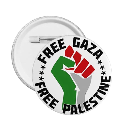 „Free Gaza Free Palestine-Pin „Support Palestine-Pin „We Stand With Palestine-Abzeichen, Button-Pins, rund, 12 Stück, klein „Free Gaza Free Palestine-Pin „Support Palestine-Pin „We Stand With Palestine-Abzeichen, Button-Pins, rund, 12 Stück, klein von GQWJKSZ