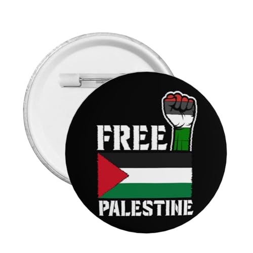Free Palestine (4) Pin Support Palestine Pin We Stand With Palestine Badges Button Pins Button Badge Button Pin Rund 1 Stück groß von GQWJKSZ