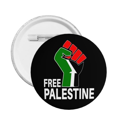 Free Palestine (5) Pin Support Palestine Pin We Stand With Palestine Badges Button Pins Button Badge Button Pin Rund 20 Stück Medium von GQWJKSZ