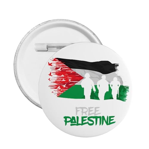 Free Palestine-3 Pin Abzeichen Souvenir Anstecknadel Brosche Pin für Männer Frauen 5 Stück groß Free Palestine-3 Pin Abzeichen Souvenir Anstecknadel Brosche Pin für Männer Frauen 5 Stück groß von GQWJKSZ