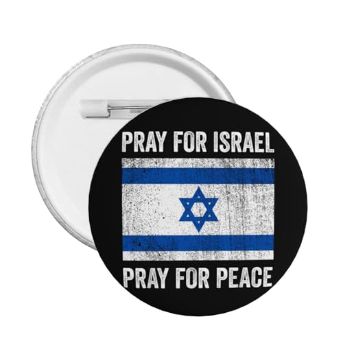 „Ich stehe mit Israel-Anstecker „Bete für Israel stark-Anstecker „Amerikaner stehen mit Israel-Anstecker „Unterstützen Sie Israel-Anstecker „Wir stehen mit Israel-Abzeichen Button-Anstecker Butto von GQWJKSZ