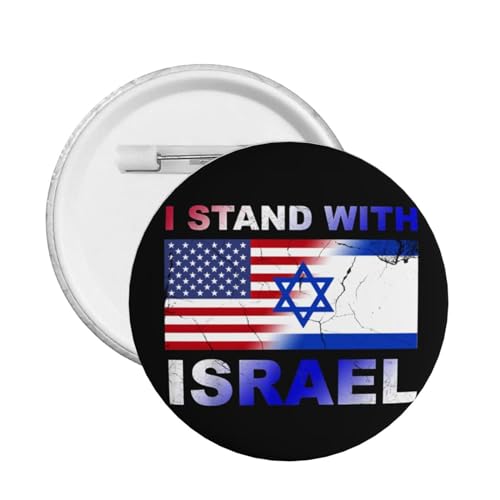 „Ich stehe mit Israel-Anstecker „Bete für Israel stark-Anstecker „Amerikaner stehen mit Israel-Anstecker „Unterstützen Sie Israel-Anstecker „Wir stehen mit Israel-Abzeichen Button-Anstecker Butto „Ich stehe mit Israel-Anstecker „Bete für Israel stark-Anstecker „Amerikaner stehen mit Israel-Anstecker „Unterstützen Sie Israel-Anstecker „Wir stehen mit Israel-Abzeichen Button-Anstecker Butto von GQWJKSZ