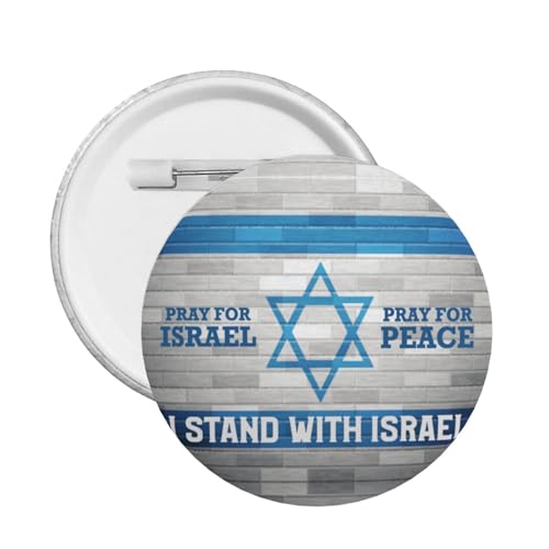 „Ich stehe mit Israel-Anstecker „Bete für Israel stark-Anstecker „Amerikaner stehen mit Israel-Anstecker „Unterstützen Sie Israel-Anstecker „Wir stehen mit Israel-Abzeichen Button-Anstecker Butto „Ich stehe mit Israel-Anstecker „Bete für Israel stark-Anstecker „Amerikaner stehen mit Israel-Anstecker „Unterstützen Sie Israel-Anstecker „Wir stehen mit Israel-Abzeichen Button-Anstecker Butto von GQWJKSZ
