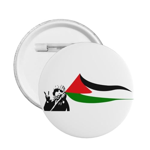 Palästina – 1 Pin „Support Palestine-Pin „Wir stehen mit Palästina-Abzeichen, Button-Pins, Button-Abzeichen, Button-Pin, rund, 12 Stück, mittelgroß Palästina – 1 Pin „Support Palestine-Pin „Wir stehen mit Palästina-Abzeichen, Button-Pins, Button-Abzeichen, Button-Pin, rund, 12 Stück, mittelgroß von GQWJKSZ
