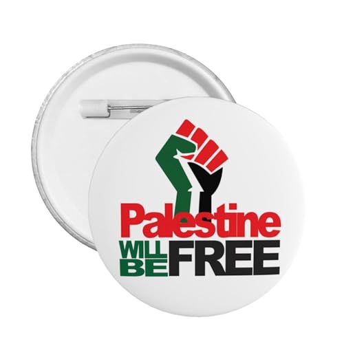 „Will Free Palestine-Pin „Support Palestine-Pin „We Stand With Palestine-Abzeichen, Button-Pins, Button-Abzeichen, Button-Pin, rund, 1 Stück, klein „Will Free Palestine-Pin „Support Palestine-Pin „We Stand With Palestine-Abzeichen, Button-Pins, Button-Abzeichen, Button-Pin, rund, 1 Stück, klein von GQWJKSZ