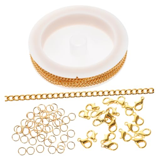 GRADENEVE 1 Set Armband Halsketten Werkzeuge, DIY Ketten, DIY Armbandkette, Schmuckherstellungsketten, Schmuckkette, DIY Karabinerverschluss Armband, DIY Kette, DIY von GRADENEVE