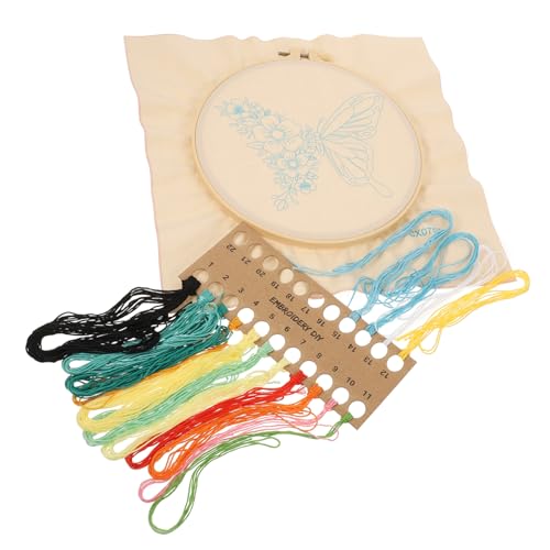 GRADENEVE 1 Set Handgefertigtes Stickmaterial DIY Stickmaterial Kreuzstich Zubehör Stickset Stickgarn Professionelles Nähset Sticksets Für Anfänger GRADENEVE 1 Set Handgefertigtes Stickmaterial DIY Stickmaterial Kreuzstich Zubehör Stickset Stickgarn Professionelles Nähset Sticksets Für Anfänger von GRADENEVE