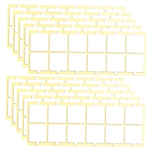 GRADENEVE 10 Blatt Transparente Doppelseitige Klebeband Quadrate für Akustikschaumplatten Stark Haftend Ablösbar Geräuschdämmend Geeignet für Büro und Tonaufnahmeräume GRADENEVE 10 Blatt Transparente Doppelseitige Klebeband Quadrate für Akustikschaumplatten Stark Haftend Ablösbar Geräuschdämmend Geeignet für Büro und Tonaufnahmeräume von GRADENEVE