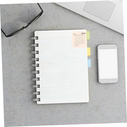 GRADENEVE 10 Sätze Selbstklebende Kalender Aufkleber Monatsplaner Tabs Bunte Index Sticker für Büro Schule Familienplaner Praktische Haftnotizen Leicht Ablösbar von GRADENEVE
