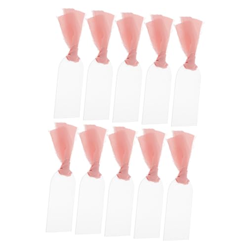 GRADENEVE 10 Stück Sitzplatzschilder Für Hochzeiten, Stuhl Hängeschilder, Stuhl Reserviert Schilder, Acryl Stuhl Reserviert Schild, Party Hängeschild, Party Reserviert Schilder, Hängende von GRADENEVE