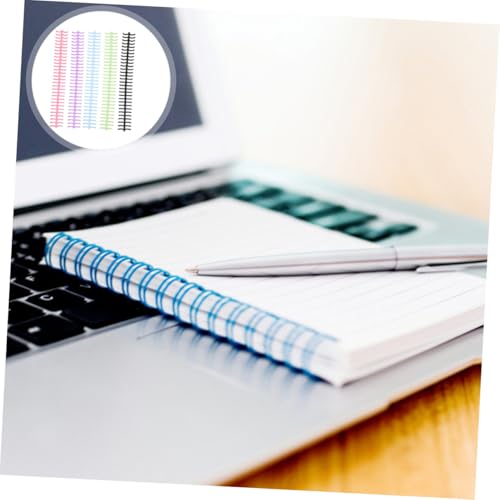 GRADENEVE 10 Stück Teiliges Flexible Buchbinderinge aus Kunststoff Abnehmbare Spiralbindung Mehrfarbige Loseblatt ringe für Notizbücher Nachfüllbare Ringbuchringe für Büro Schule DIY Planer GRADENEVE 10 Stück Teiliges Flexible Buchbinderinge aus Kunststoff Abnehmbare Spiralbindung Mehrfarbige Loseblatt ringe für Notizbücher Nachfüllbare Ringbuchringe für Büro Schule DIY Planer von GRADENEVE