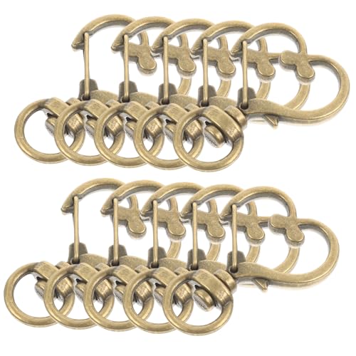 GRADENEVE 10 Stück Teiliges Schlüsselanhänger mit Karabinerhaken und Drehverschluss Antike Herzform Einfache Handhabung für DIY Schlüsselringe Schmuck Haustieranhänger und Bastelprojekte GRADENEVE 10 Stück Teiliges Schlüsselanhänger mit Karabinerhaken und Drehverschluss Antike Herzform Einfache Handhabung für DIY Schlüsselringe Schmuck Haustieranhänger und Bastelprojekte von GRADENEVE