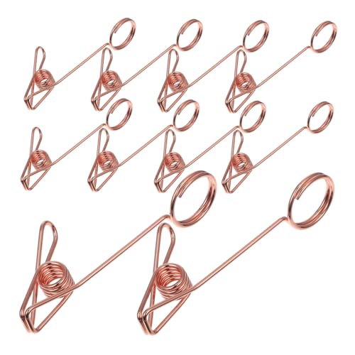 GRADENEVE 10 Stück Wäscheklammer Fotoclips, Fotoclip Halter, Clip, Fotohalter, Desktop Fotoclip, Fotohalter Für Schreibtisch, Tischkartenclip Halter, Fotohalter Für Tische, Schreibtisch von GRADENEVE